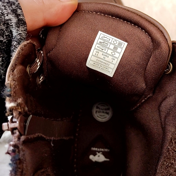 Rocket Dog Desmond Brown Lug Plaid Ankle Boots Size 8.5 - Picture 12 of 13